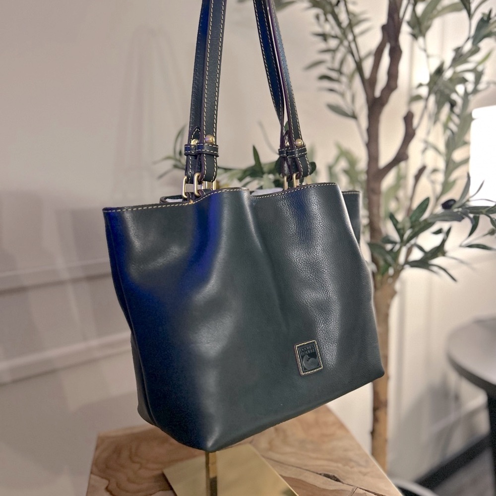 Dooney and Bourke Florentine Small Flynn in TEAL